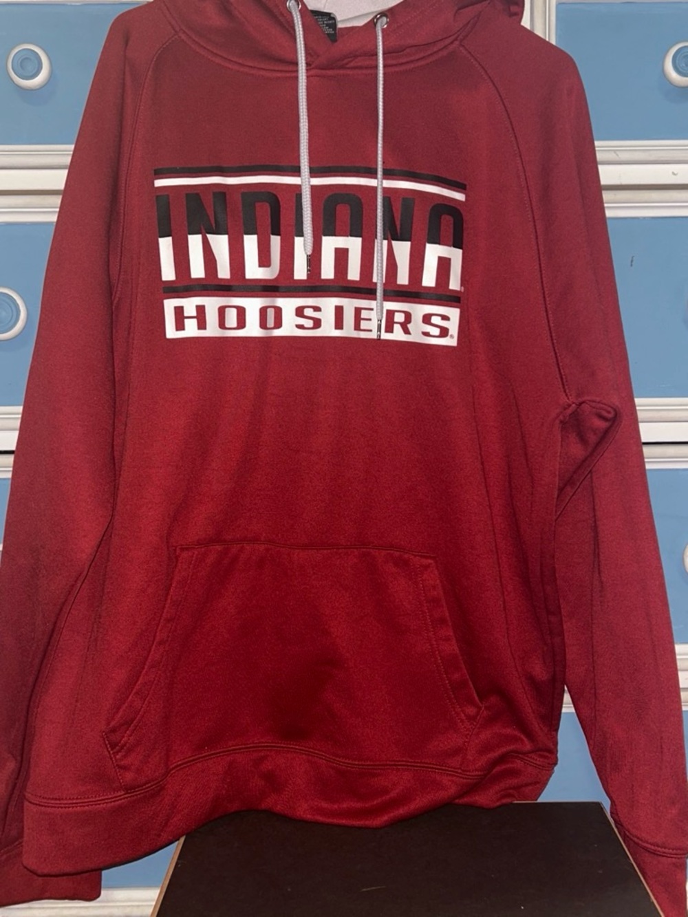 Colosseum Maroon Indiana Hoosiers Pullover Hoodie